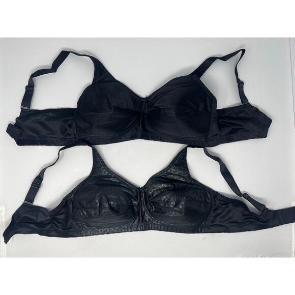 Classique NWT Wireless Pocket Bra 38B 772E Post Mastectomy Surgery Black - Picture 1 of 6